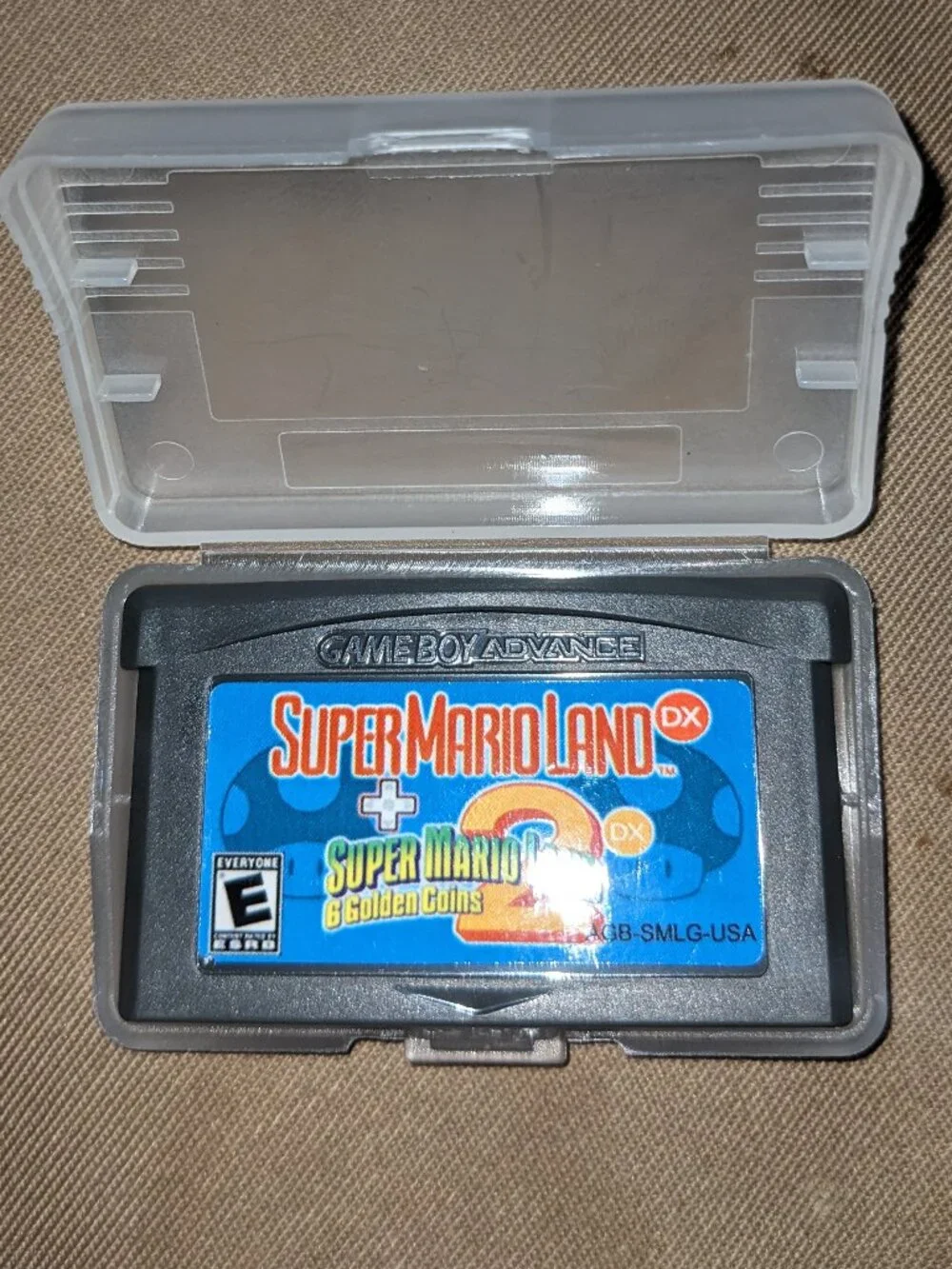 Super Mario Land 1 & 2 DX 6 Golden Coins Advance Game Boy Gameboy Advance GBA